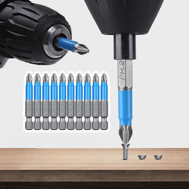 SCREWMASTER™ – Magnetic Anti-Slip Drill Bit Set