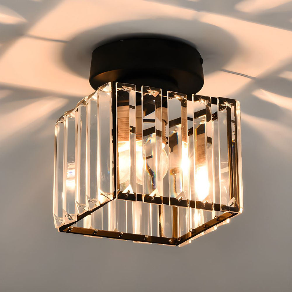 LUMINAIRE – Elegant Crystal Ceiling Light Fixture