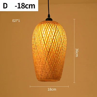 NATURA LUMINA – Handmade Rattan Pendant Lamp