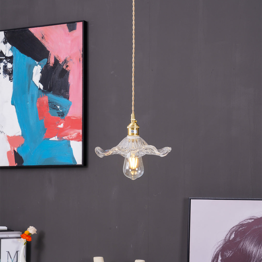HIBISCUS GLOW – Elegant Pendant Light Fixture
