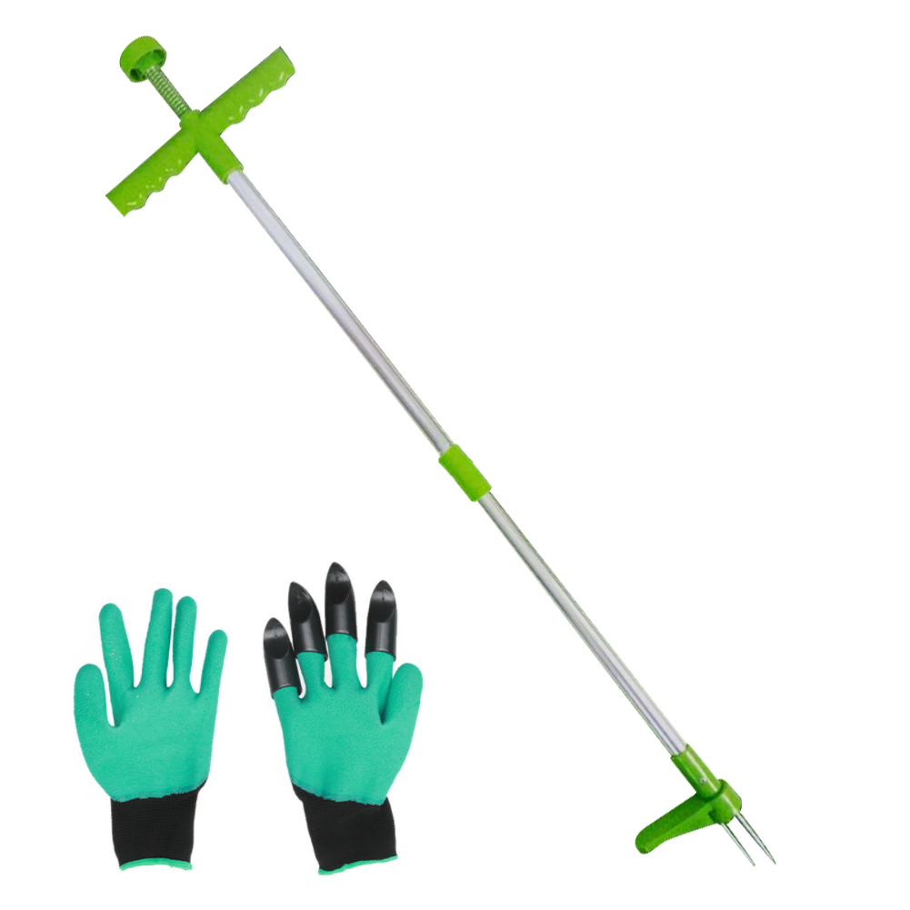 Claw-Enhanced Garden Gloves for Easy Digging