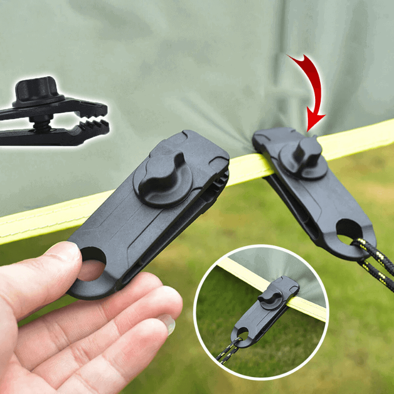 TENTLOCK – Secure Canvas Clips for Camping