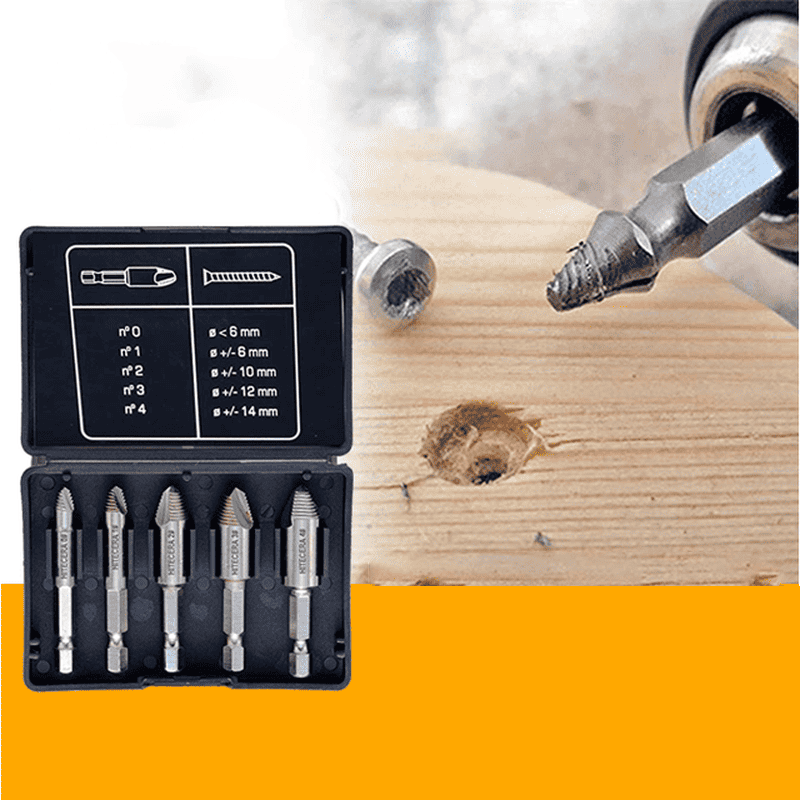 SCREWMASTER – Effortless Broken Screw Remover Set