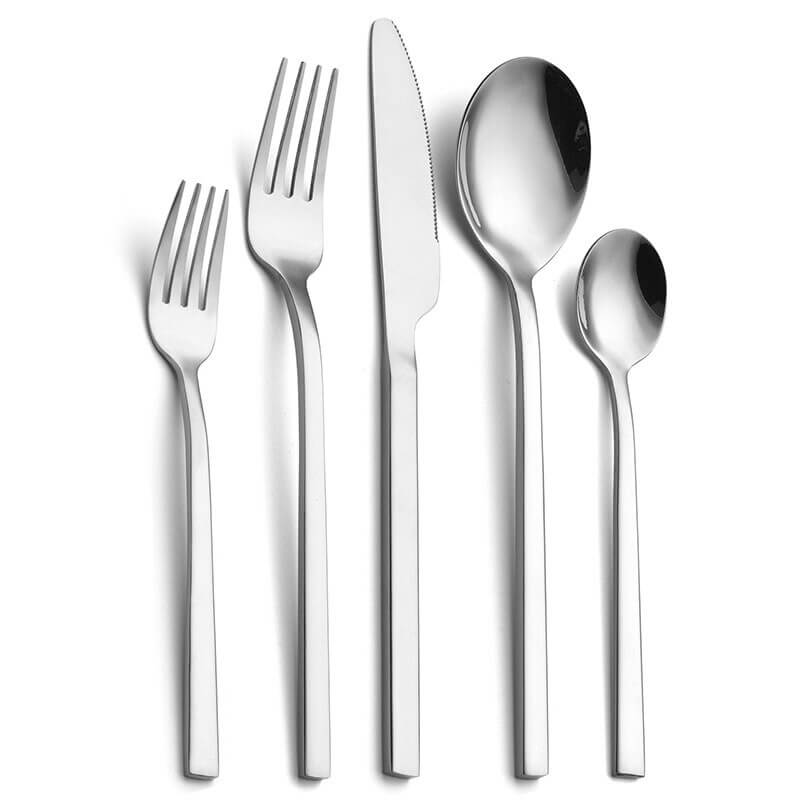 Elegant 30-Piece Modern Cutlery Set
