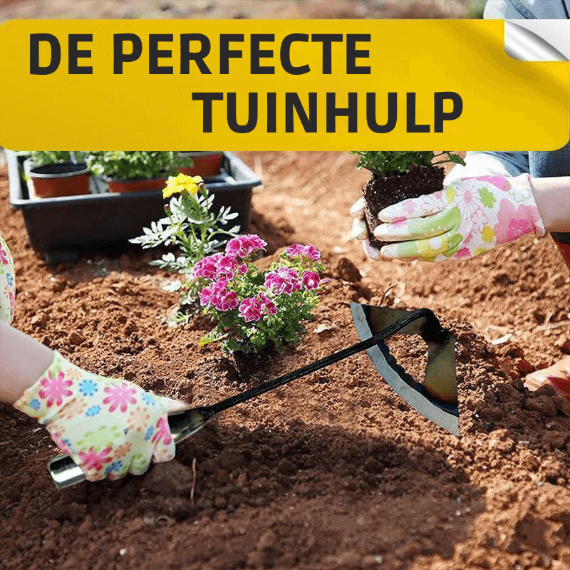 GARDENMASTER – Premium Steel Hollow Hoe for Weeding