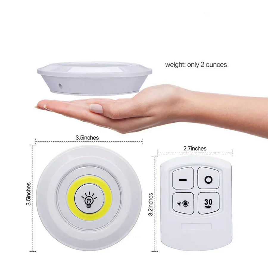 LUMINAIRE – Smart Battery-Operated LED Lighting