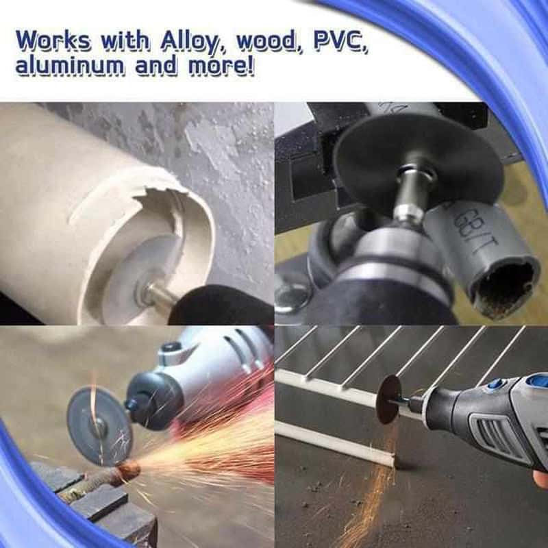SAWMASTER – Versatile Circular Saw Set for Drills