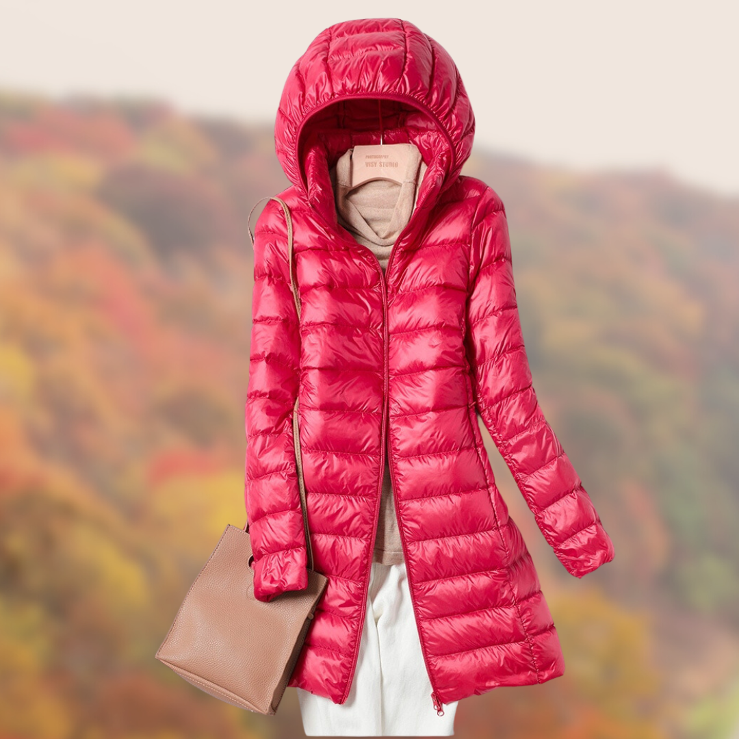 Elegant Ultra-Lightweight Down Jacket for Women