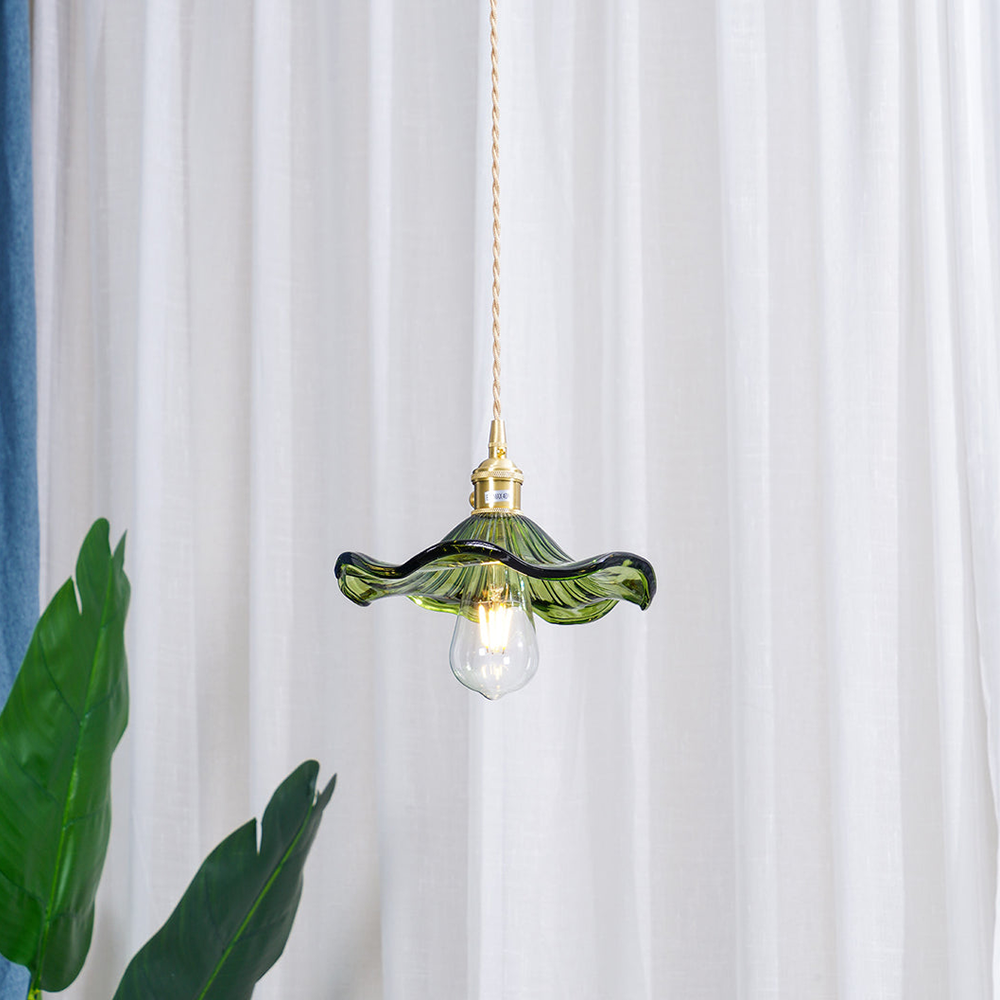 HIBISCUS GLOW – Elegant Pendant Light Fixture