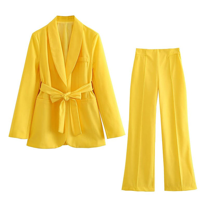 Elegant 2-Piece Women's Suit Set