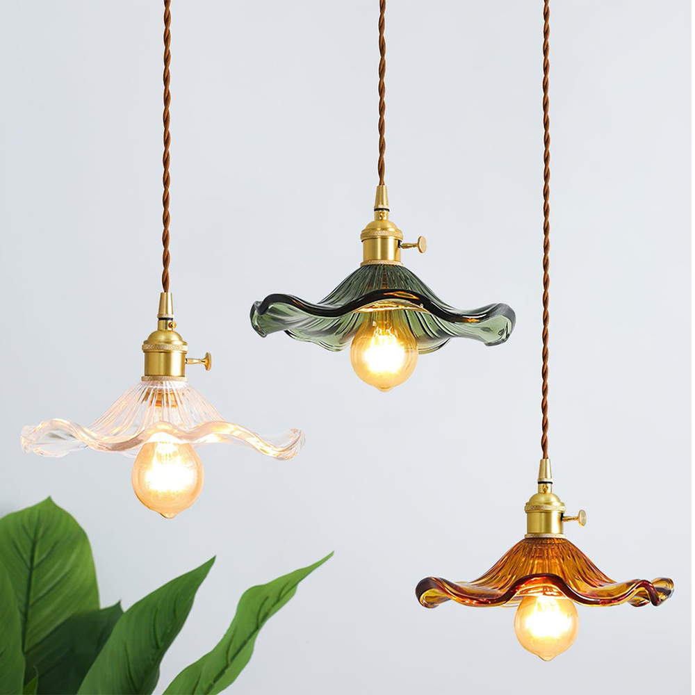 HIBISCUS GLOW – Elegant Pendant Light Fixture