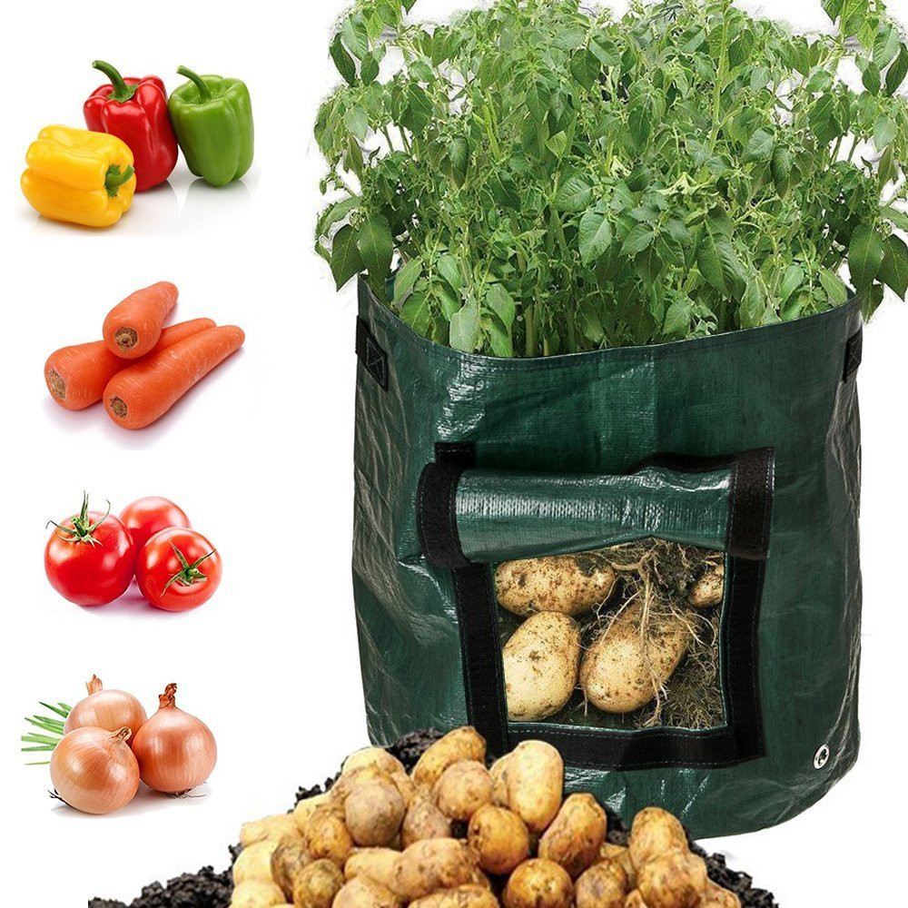 Reusable Potato Planting Bag with Window