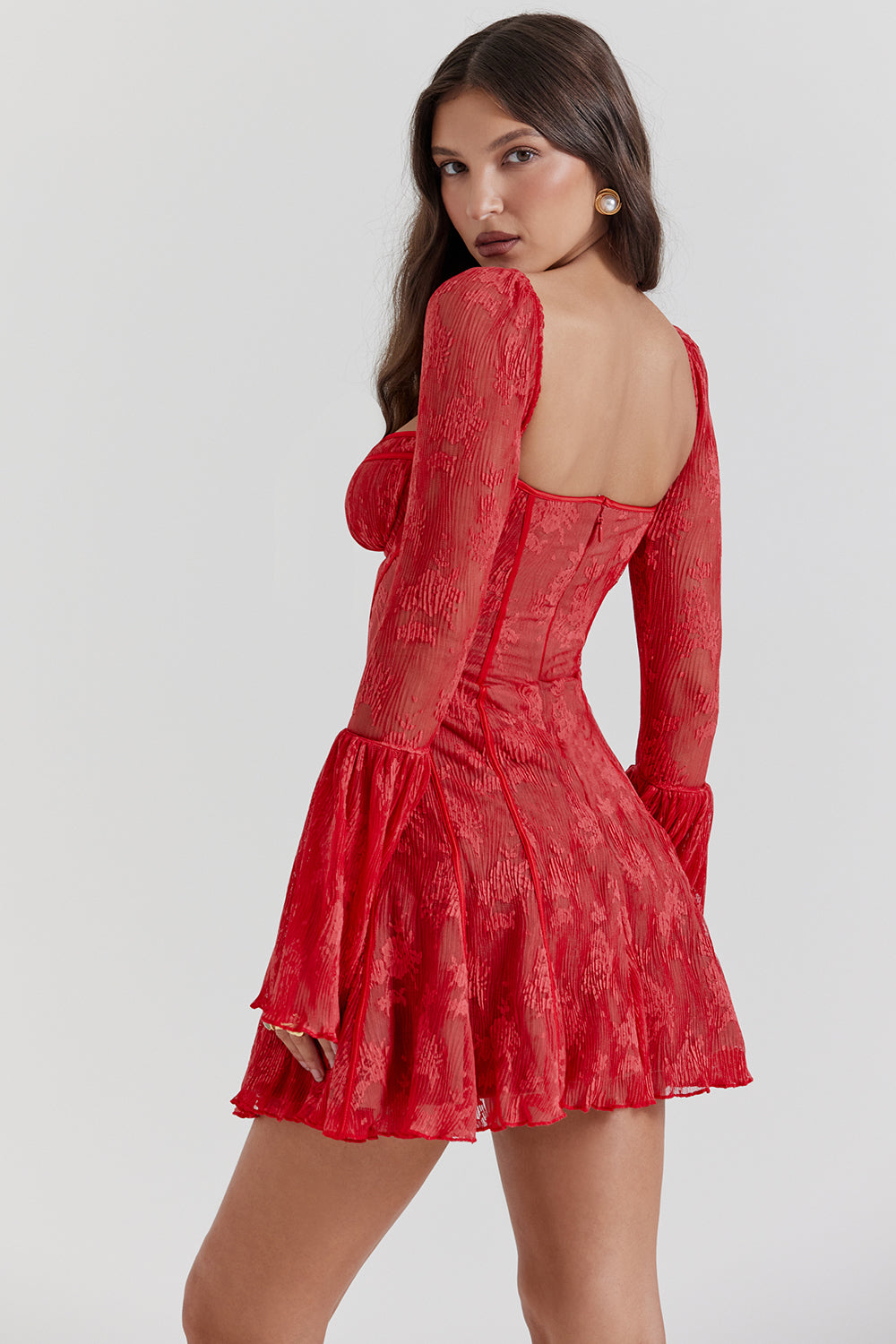 Elegant Luxury Lace Corset Dress