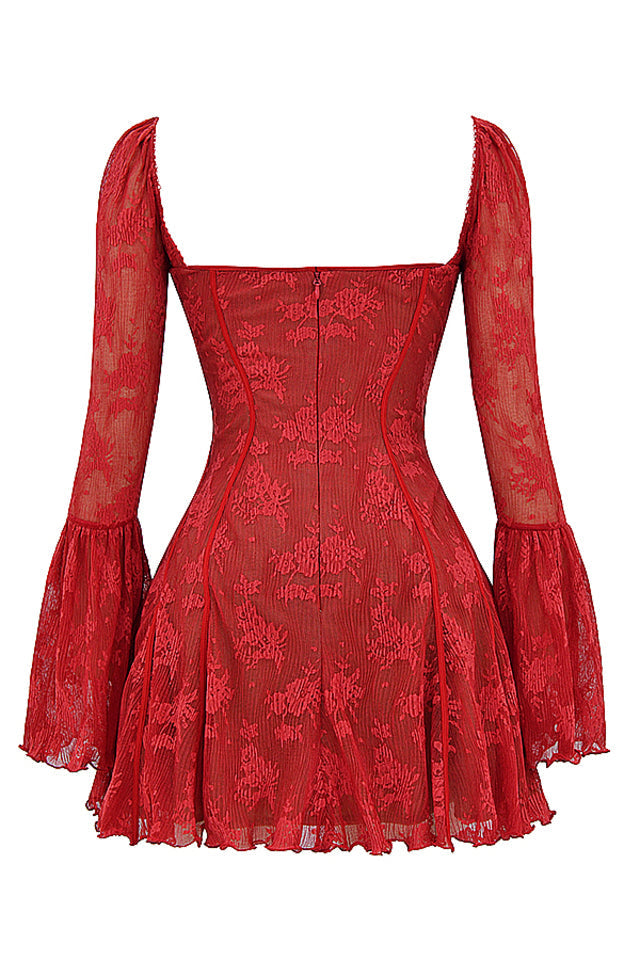 Elegant Luxury Lace Corset Dress