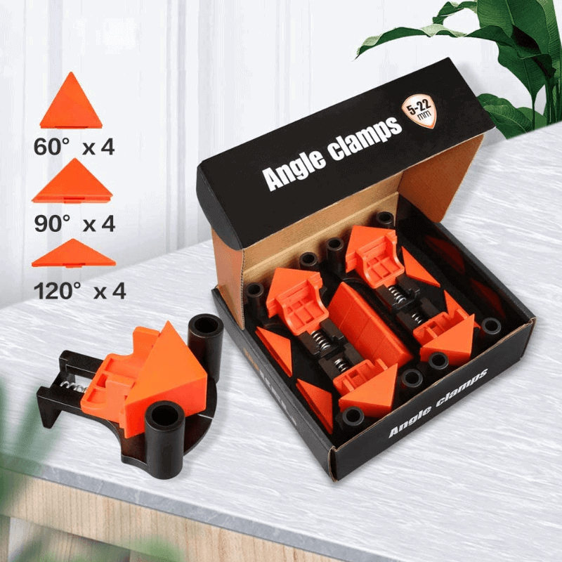 CLAMPMASTER – Precision Corner Clamping Set for Woodworking