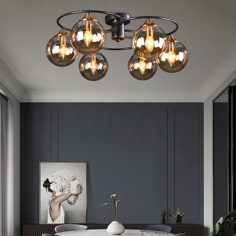 LUMINAIRE – Elegant Vintage LED Ceiling Light