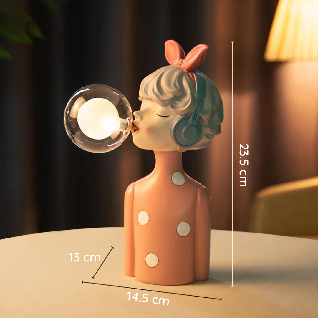 LUMINAIRE – Handcrafted Artistic Table Lamp