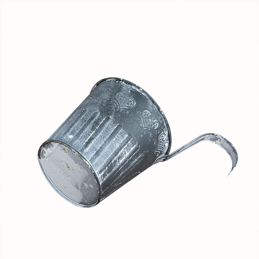 Vintage Hanging Metal Planter for Stylish Displays