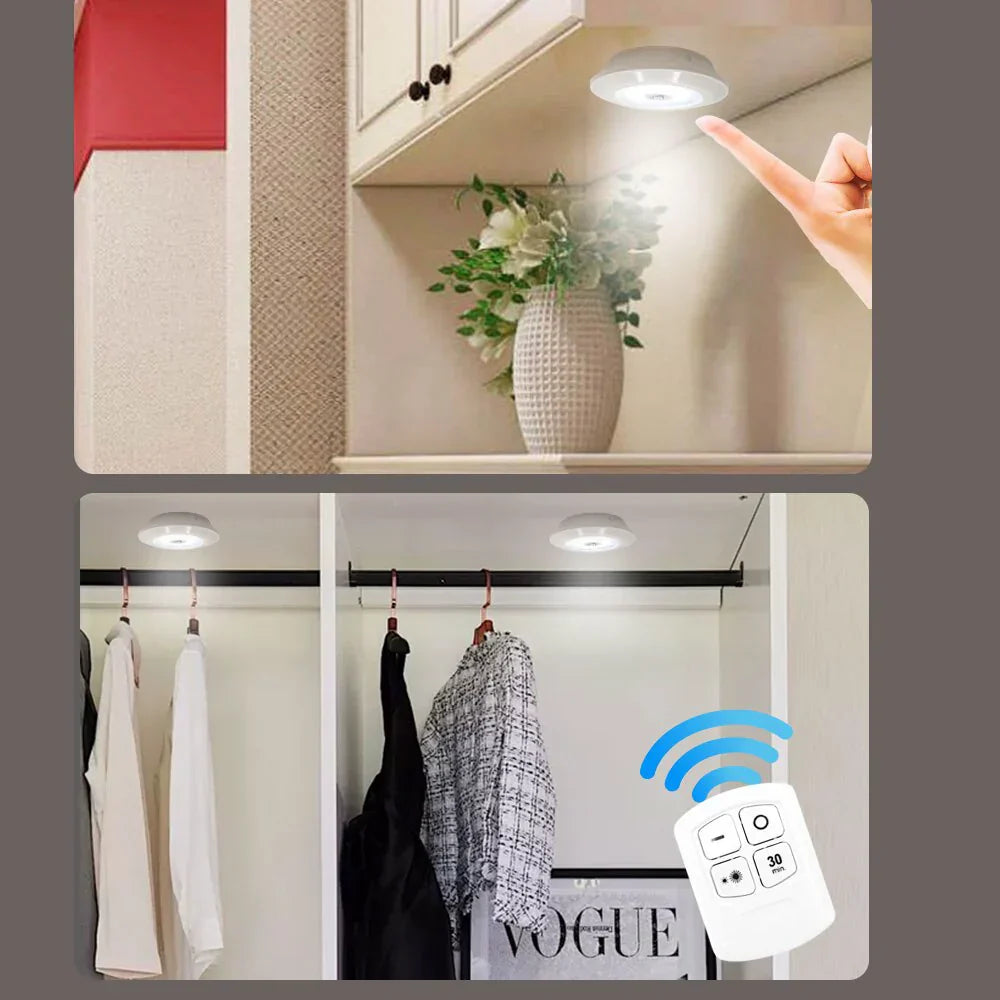 LUMINAIRE – Smart Battery-Operated LED Lighting