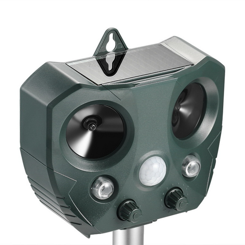 Solar Ultrasonic Pest Repeller for Gardens