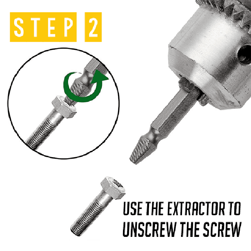 SCREWMASTER – Effortless Broken Screw Remover Set
