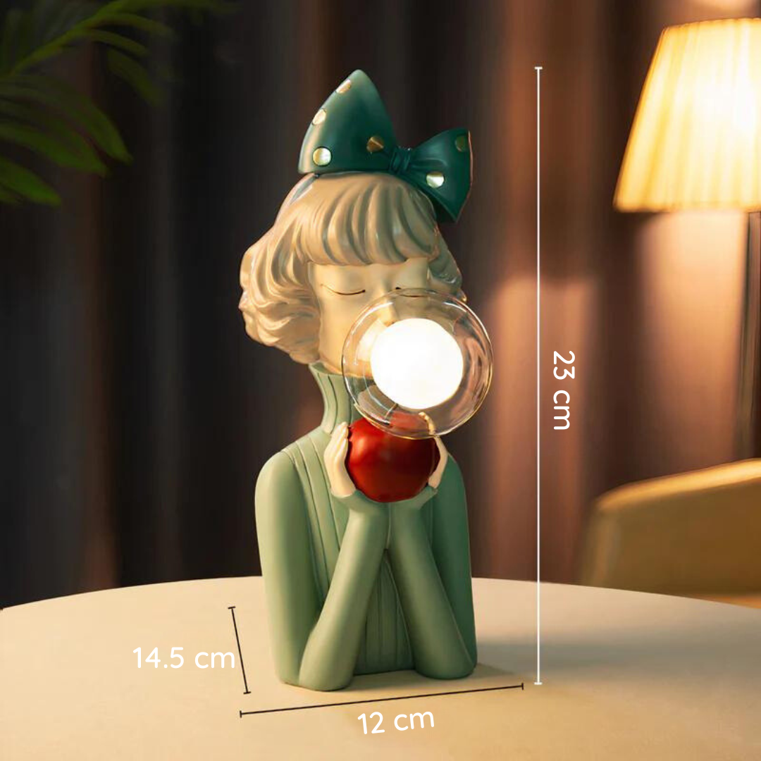 LUMINAIRE – Handcrafted Artistic Table Lamp