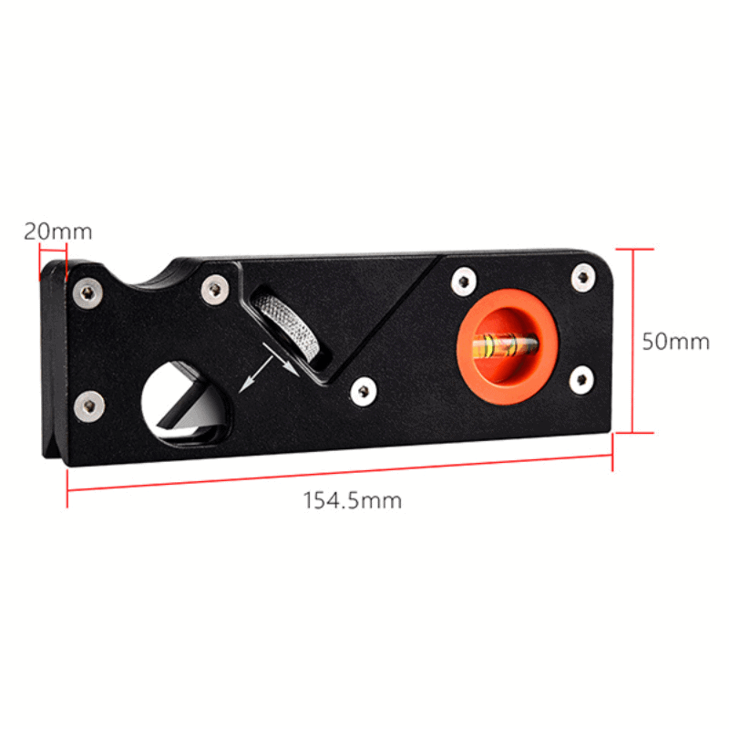 WOODCRAFT PRO – Versatile Corner Plane with 7 Blades
