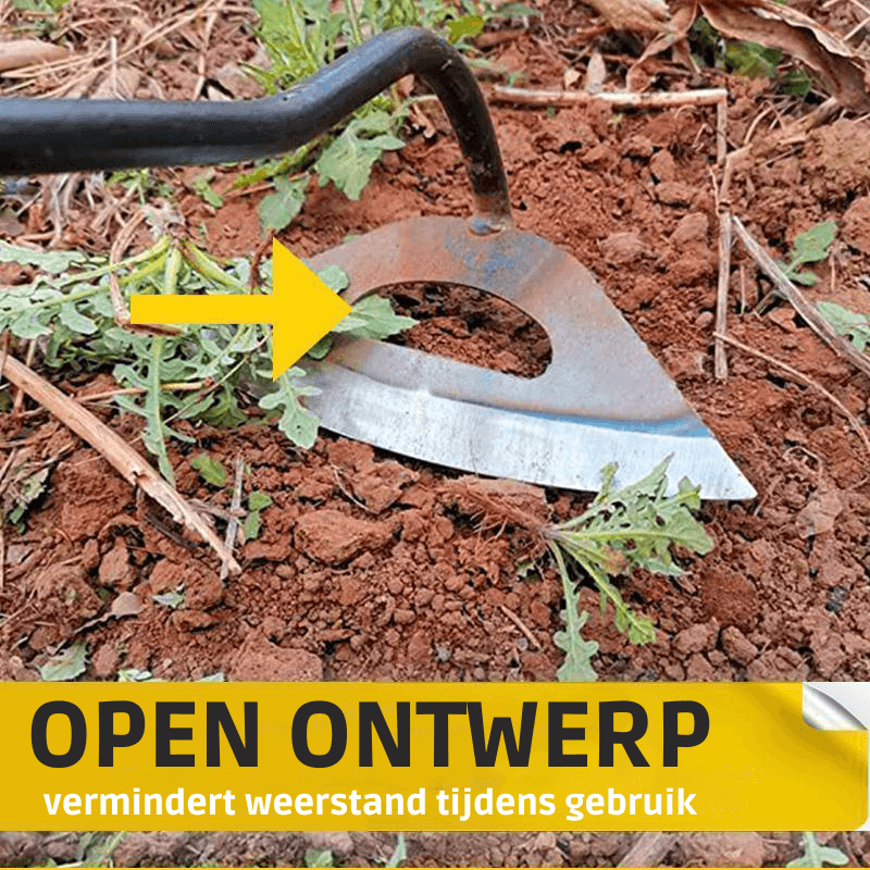GARDENMASTER – Premium Steel Hollow Hoe for Weeding