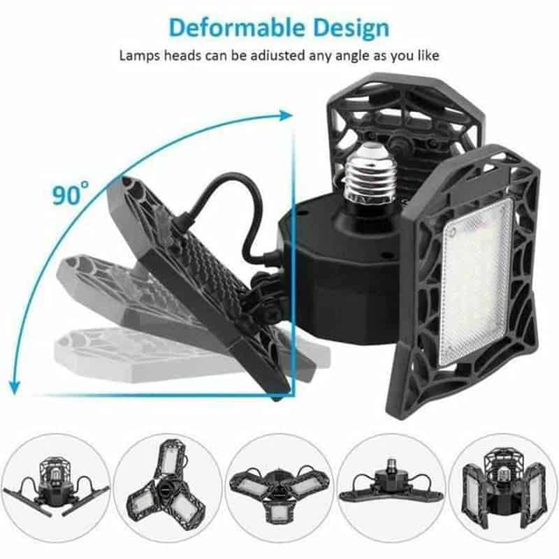Ultra-Bright Adjustable LED Garage Light