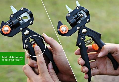 Precision Grafting Shears for Gardeners