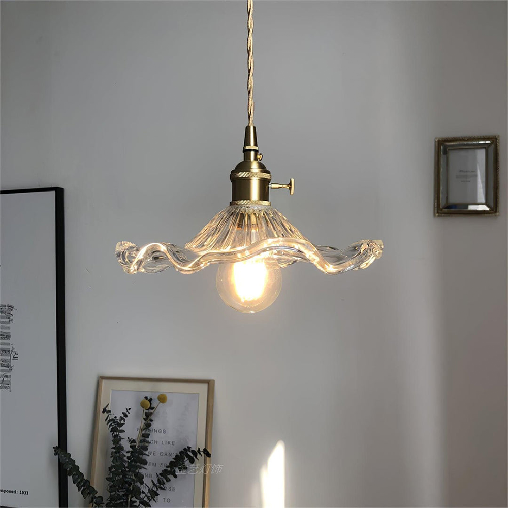 HIBISCUS GLOW – Elegant Pendant Light Fixture