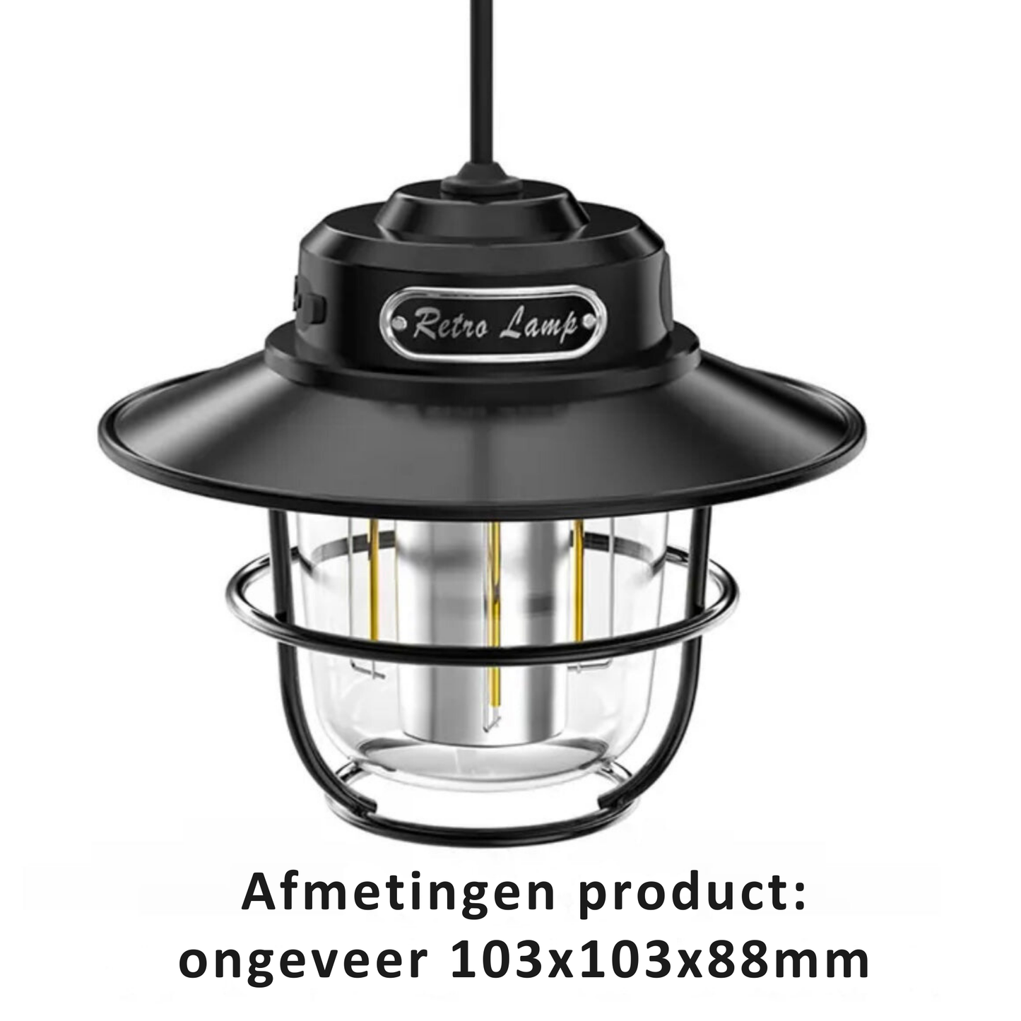 LUMINOUS – Vintage-Style Portable LED Camping Lamp