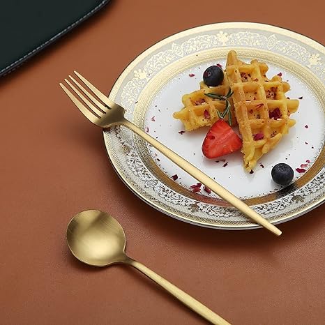Elegant Minimalist Stainless Steel Cutlery Set