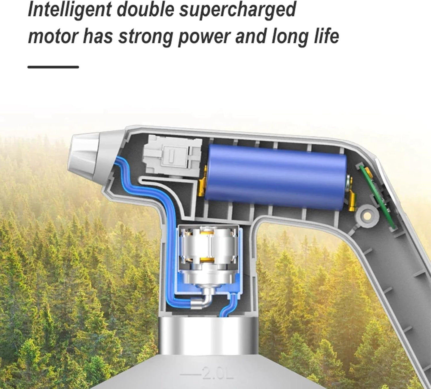 Effortless Electric Plant Watering Spray Bottle