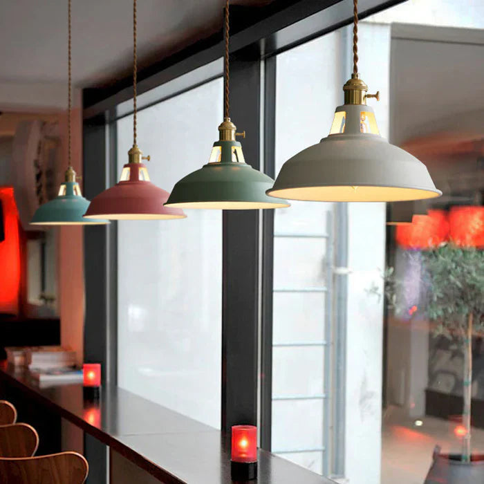 LUMINOUS INDUSTRIA – Retro Metal Hanging Lamp