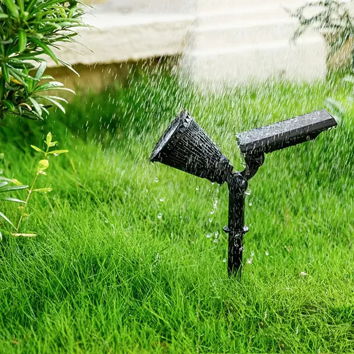 LUMINAIRE – Adjustable Solar Spotlights for Outdoor Illumination