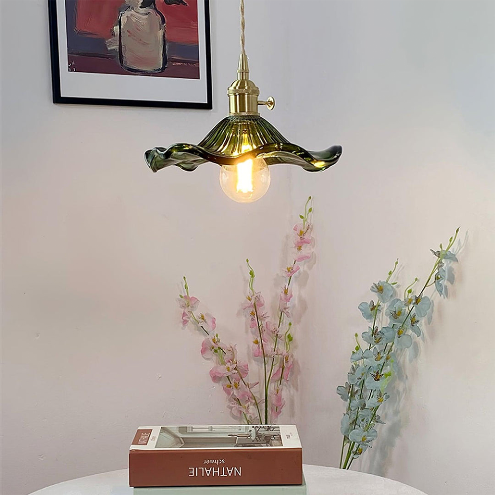 HIBISCUS GLOW – Elegant Pendant Light Fixture