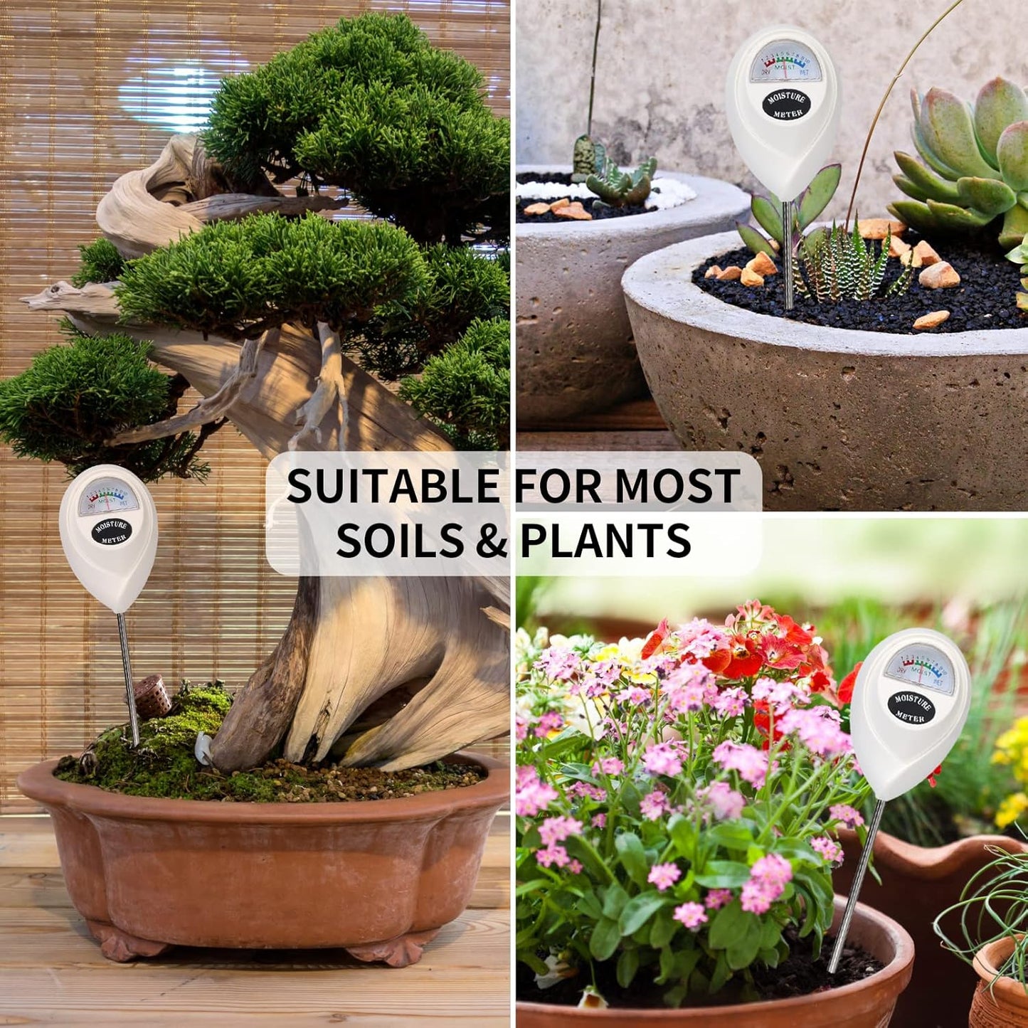Accurate Soil Moisture Meter for Plants