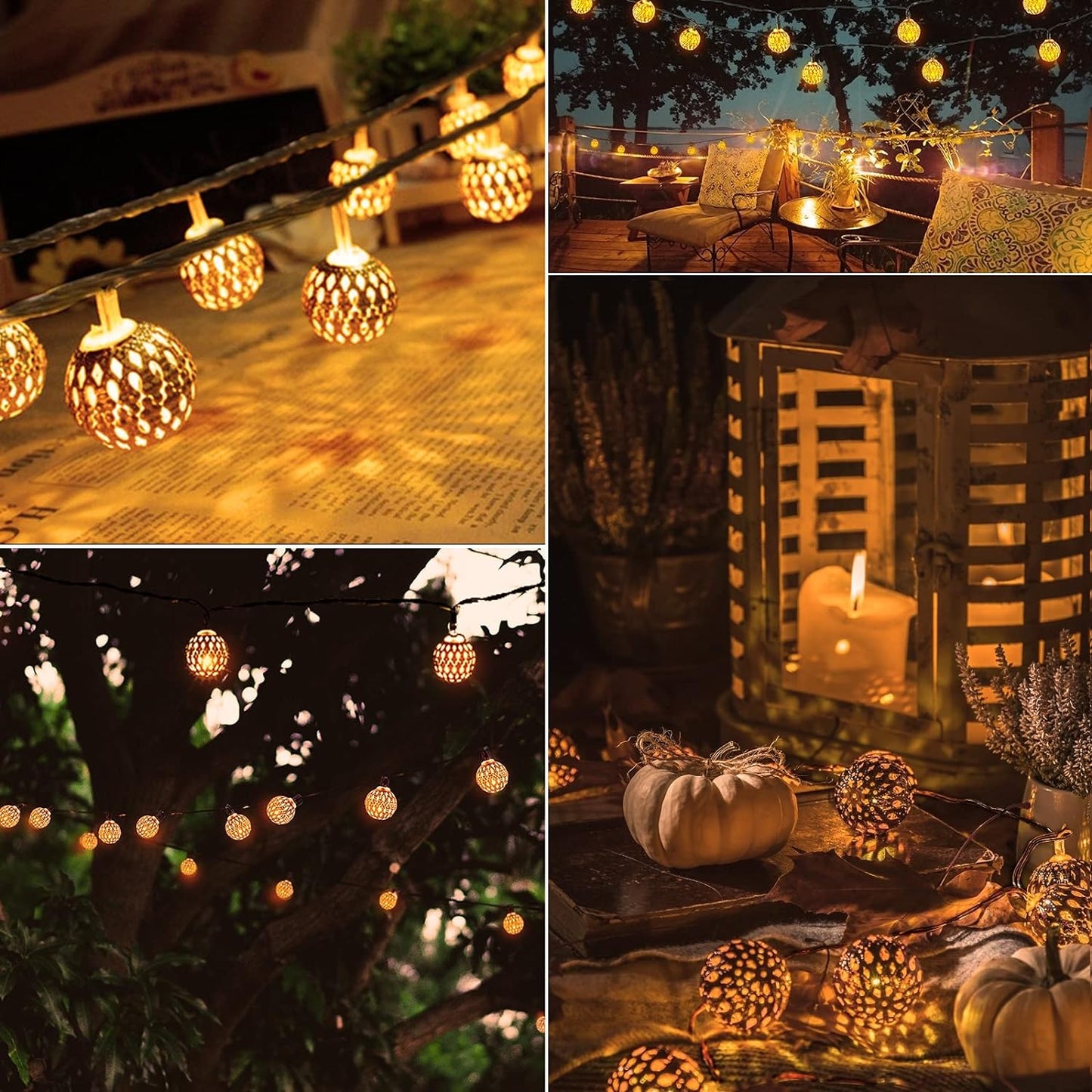 LUMINAIRE – Enchanting Moroccan Solar String Lights