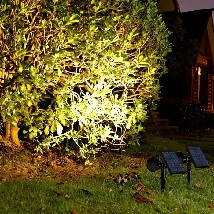 LUMINAIRE – Adjustable Solar Spotlights for Outdoor Illumination