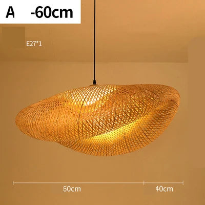 NATURA LUMINA – Handmade Rattan Pendant Lamp