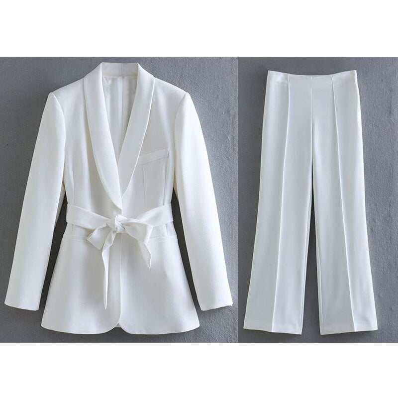 Elegant 2-Piece Women's Suit Set
