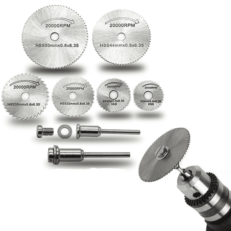 SAWMASTER – Versatile Circular Saw Set for Drills