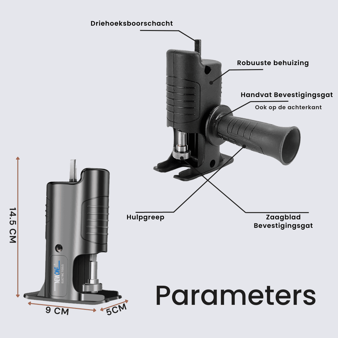 SAWPRO – Versatile Drill Reciprocating Saw Adapter