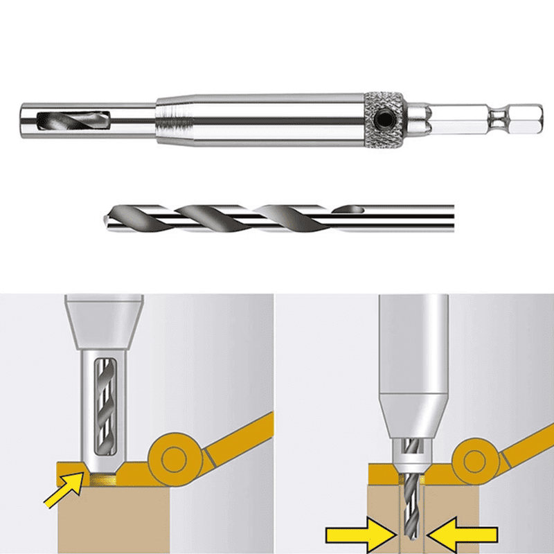 CENTRA-DRILL – Precision Self-Centering Drill Bit Set