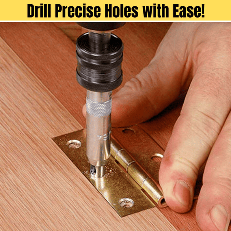 CENTRA-DRILL – Precision Self-Centering Drill Bit Set