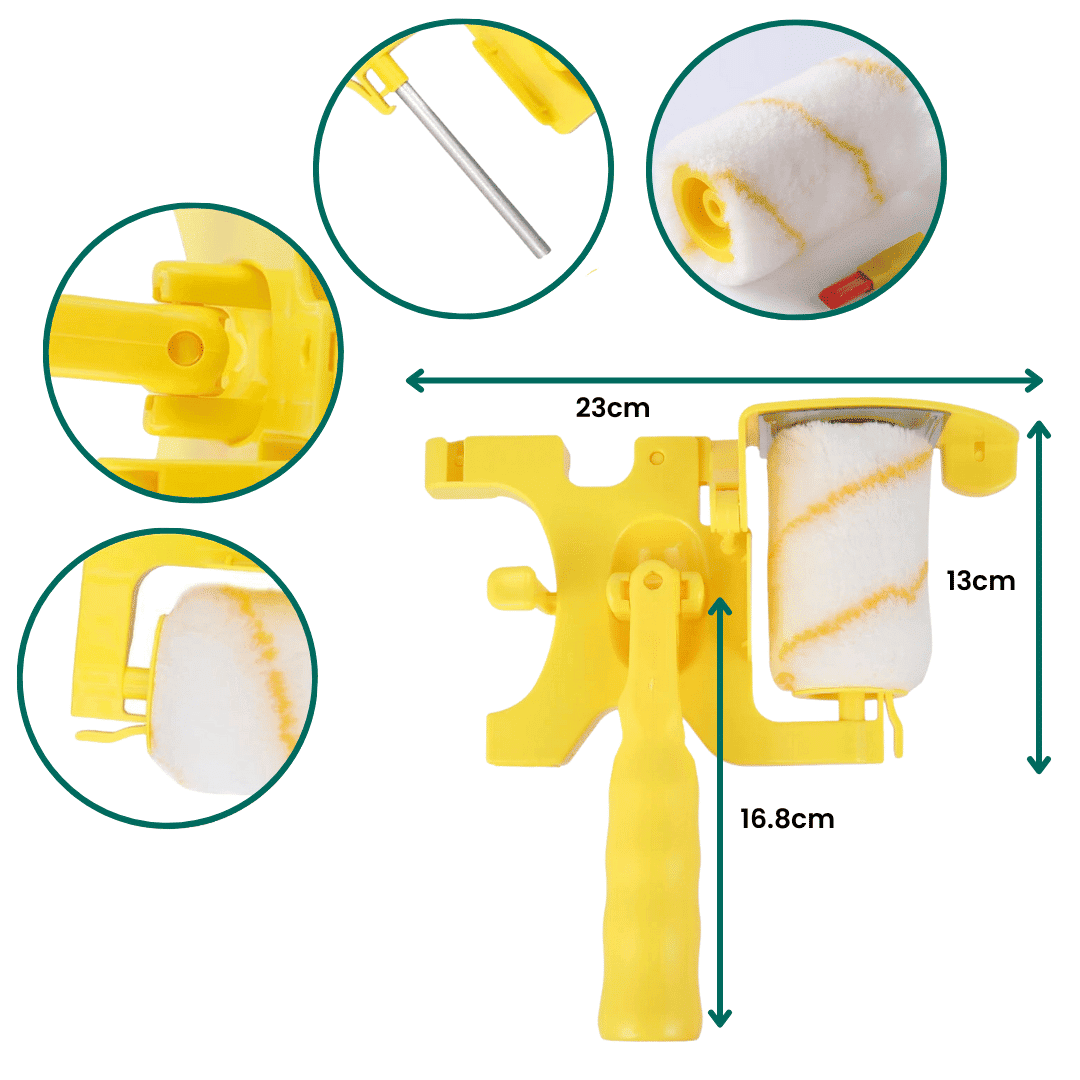 EDGELITE – Precision Paint Roller for Perfect Edges