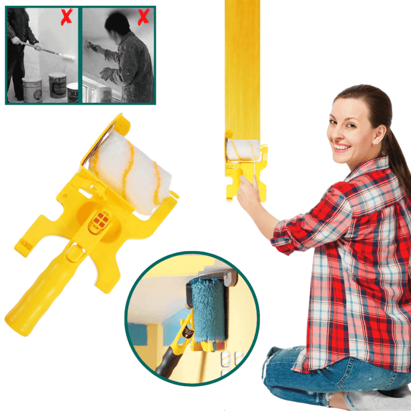 EDGELITE – Precision Paint Roller for Perfect Edges