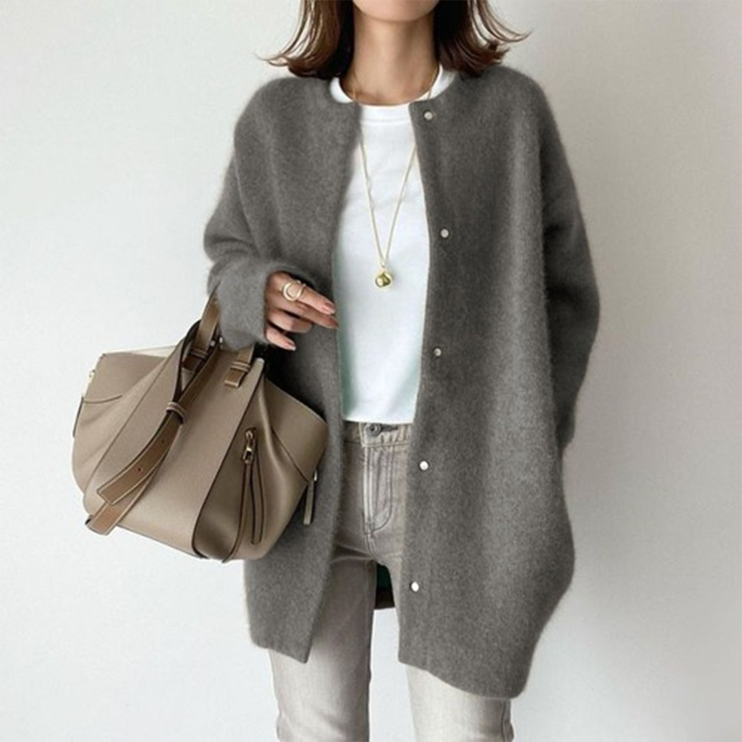 Luxurious Cotton Refined Cardigan for All