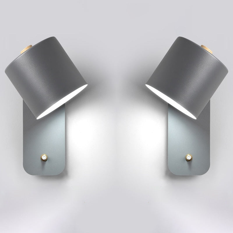 Stylish LED Wall Lamps with Switch